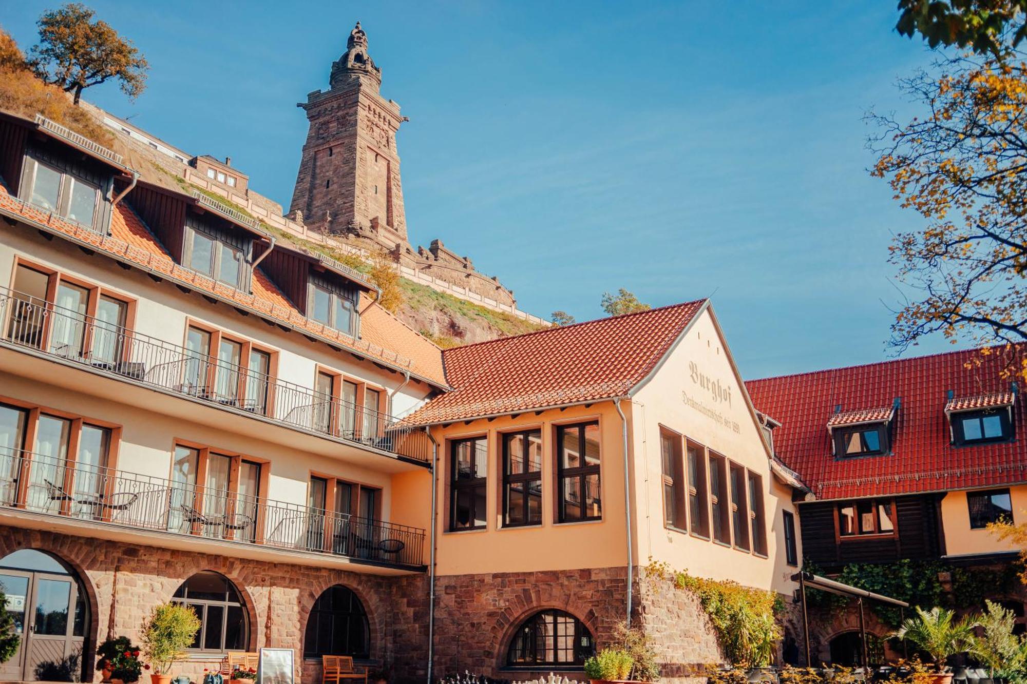 Burghof Kyffhaeuser Bad Frankenhausen Exterior photo